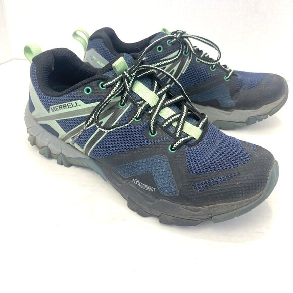 Merrell Trail Running Shoes Womens Size 8.5 Flex Connect Hyperlock Mesh Athletic - Picture 1 of 12